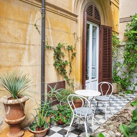 Garden Suite In Private Villa On Via Liberta 巴勒莫 外观 照片