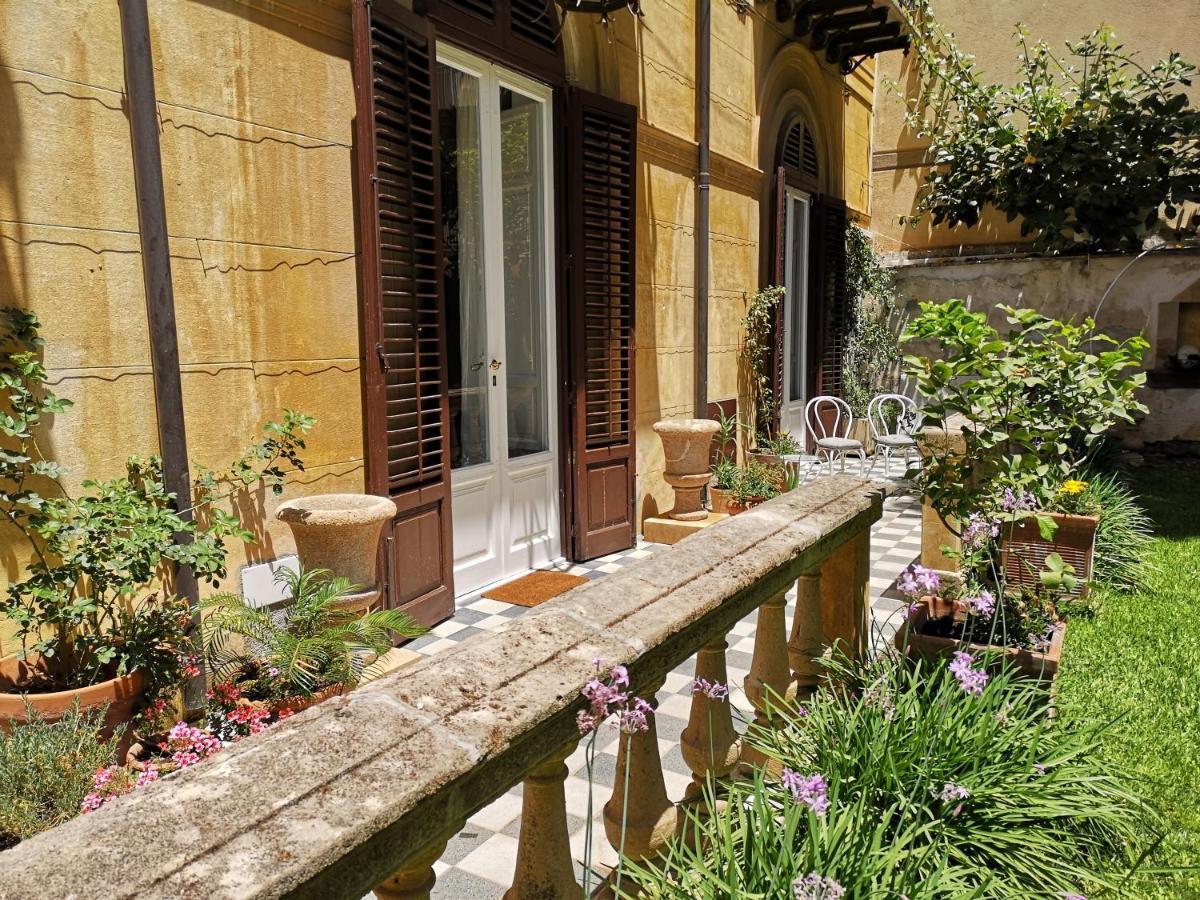 Garden Suite In Private Villa On Via Liberta 巴勒莫 外观 照片